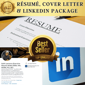 Resume, Cover Letter & Linkedin Optimization Package