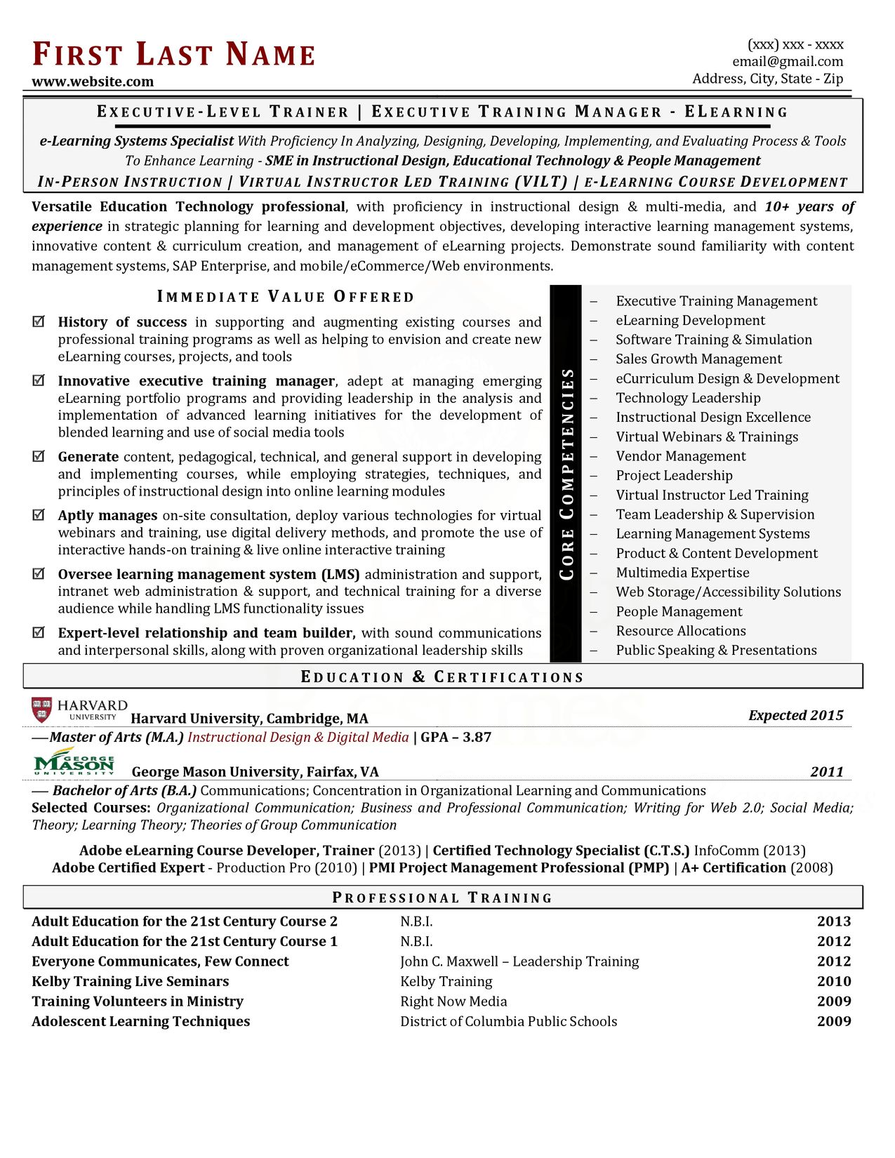 Professional Resume Writing Services In Massachusetts