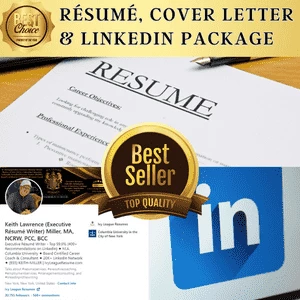 Resume, Cover Letter & Linkedin Optimization Package