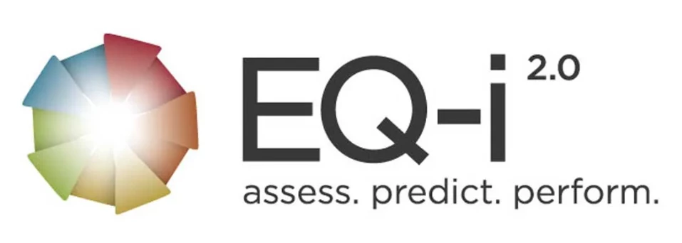 Person taking EQ-i 2.0 assessment on a laptop